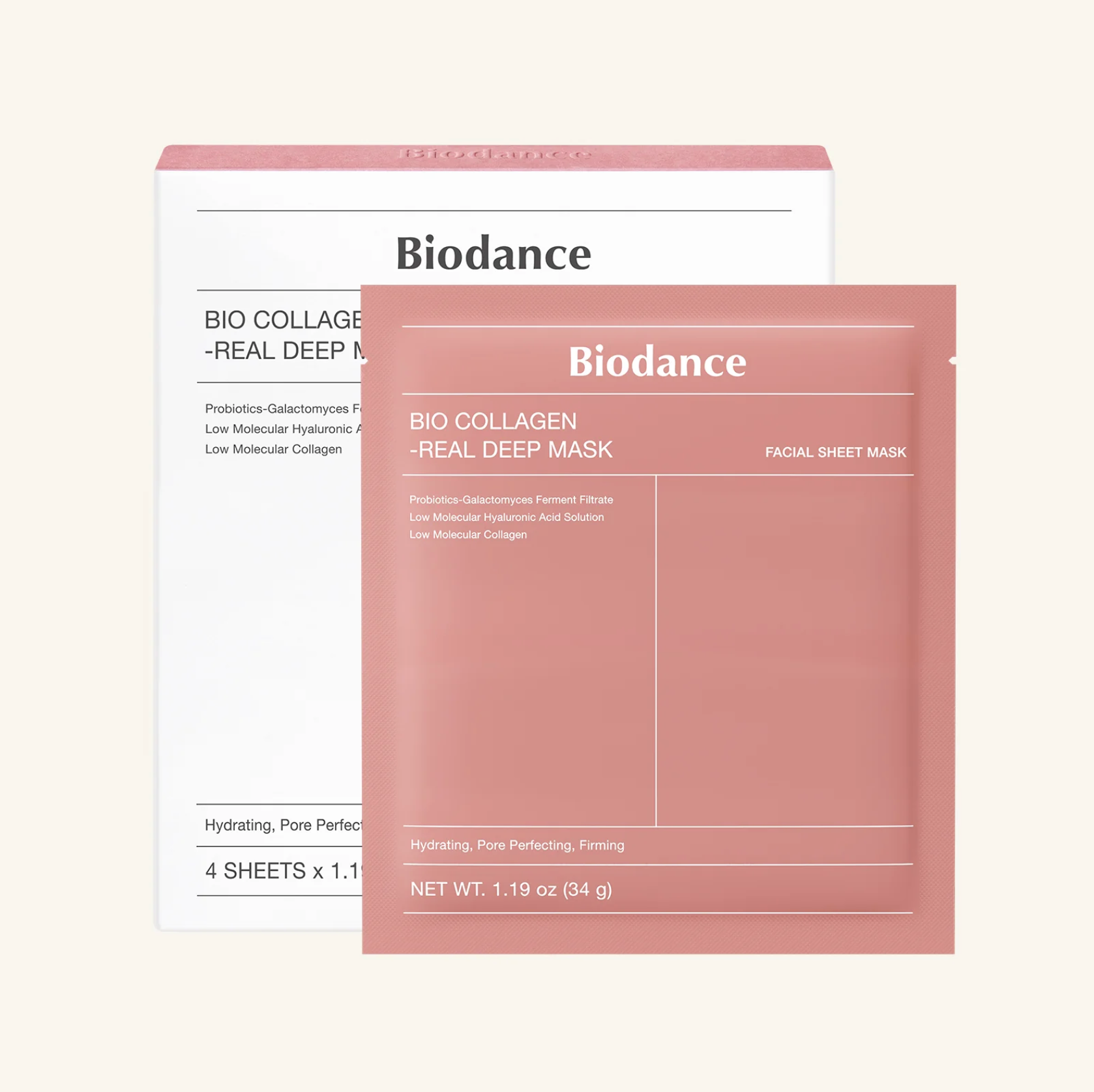 Bio-Collagen Real Deep Mask — Hidratación Profunda + Piel Firme y Radiante 🌟