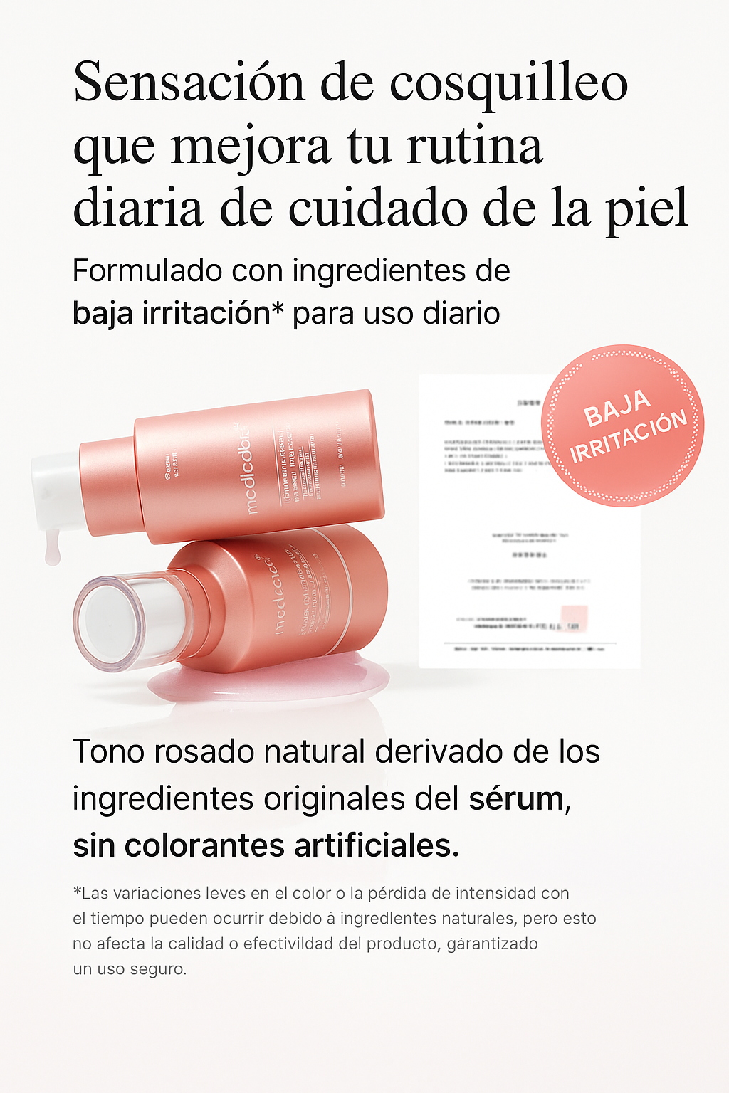 MEDICUBE PDRN Pink Collagen Exosome Shot Ampoule 2000- Serum con espículas 30ml